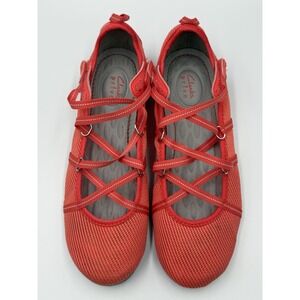 Clarks Privo Womens Sport Sandals Size 8 Coral Orange Strappy Comfort Walking